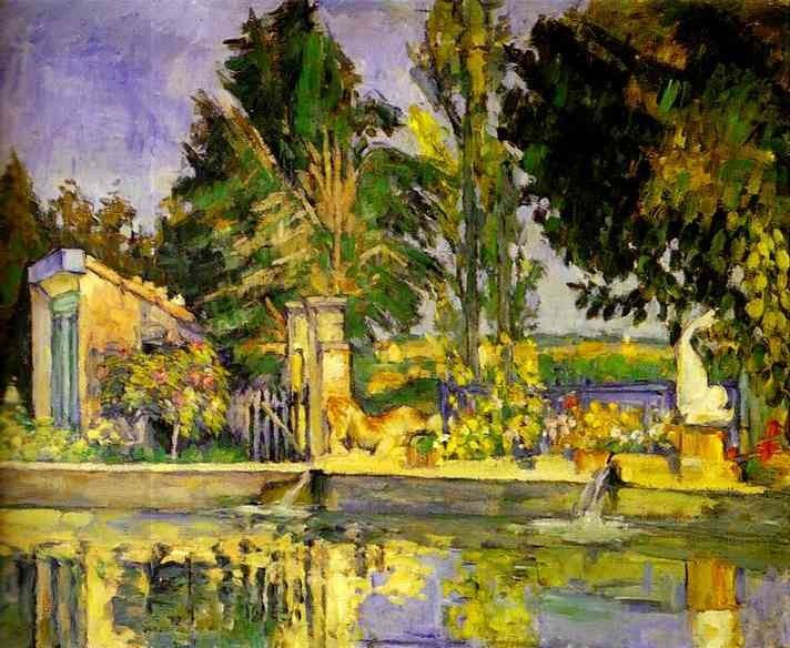 Paul Cezanne Jas de Bouffan the Pool
